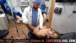 Doctor Tampa Takes Aria Nicole's Virginity While She Gets Lesbian Conversion Therapy From Nurses Channy Crossfire & Genesis! Full Movie Readily obtainable CaptiveClinicCom!